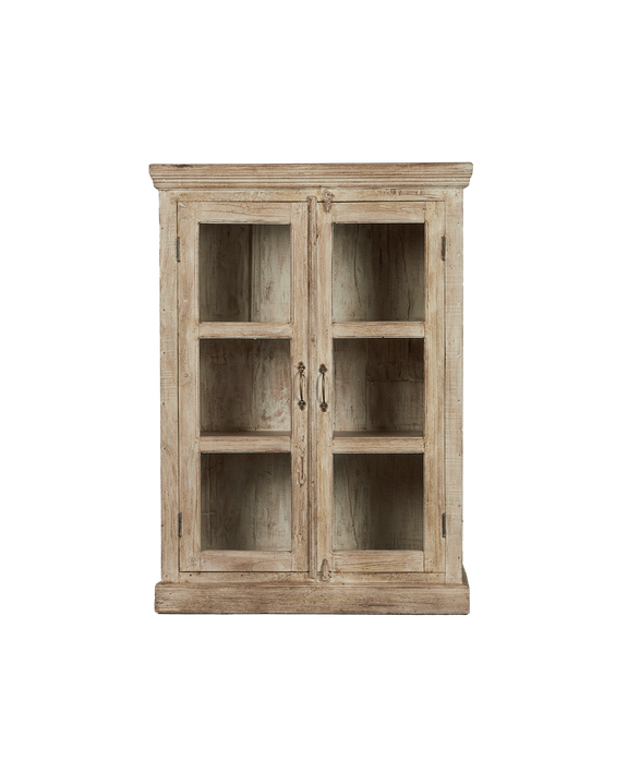 Wood Cabinet - White Wash