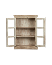 Wood Cabinet - White Wash