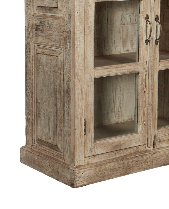 Wood Cabinet - White Wash