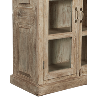 Wood Cabinet - White Wash