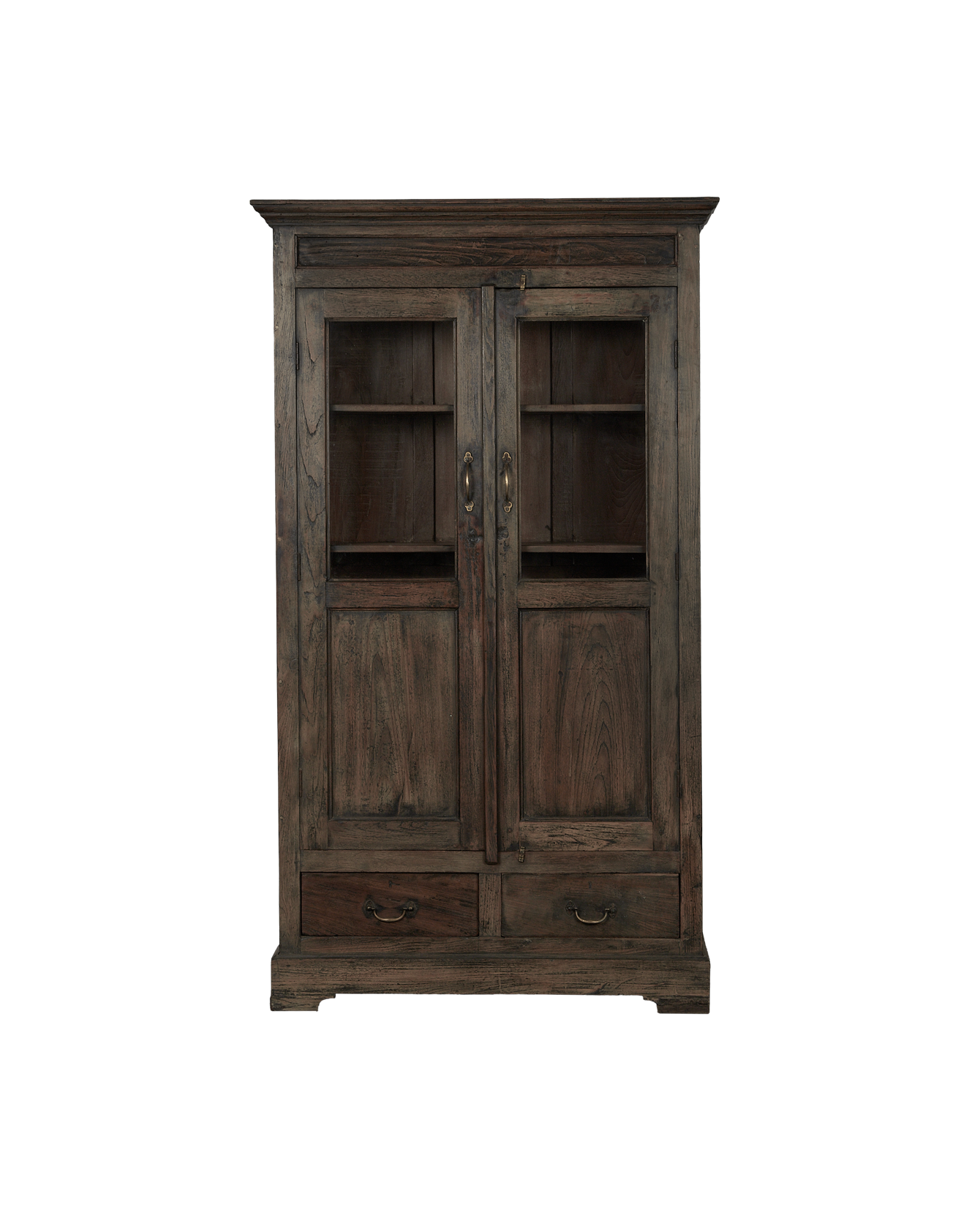 Vintage Wood Cabinet - Natural from India made of Wood