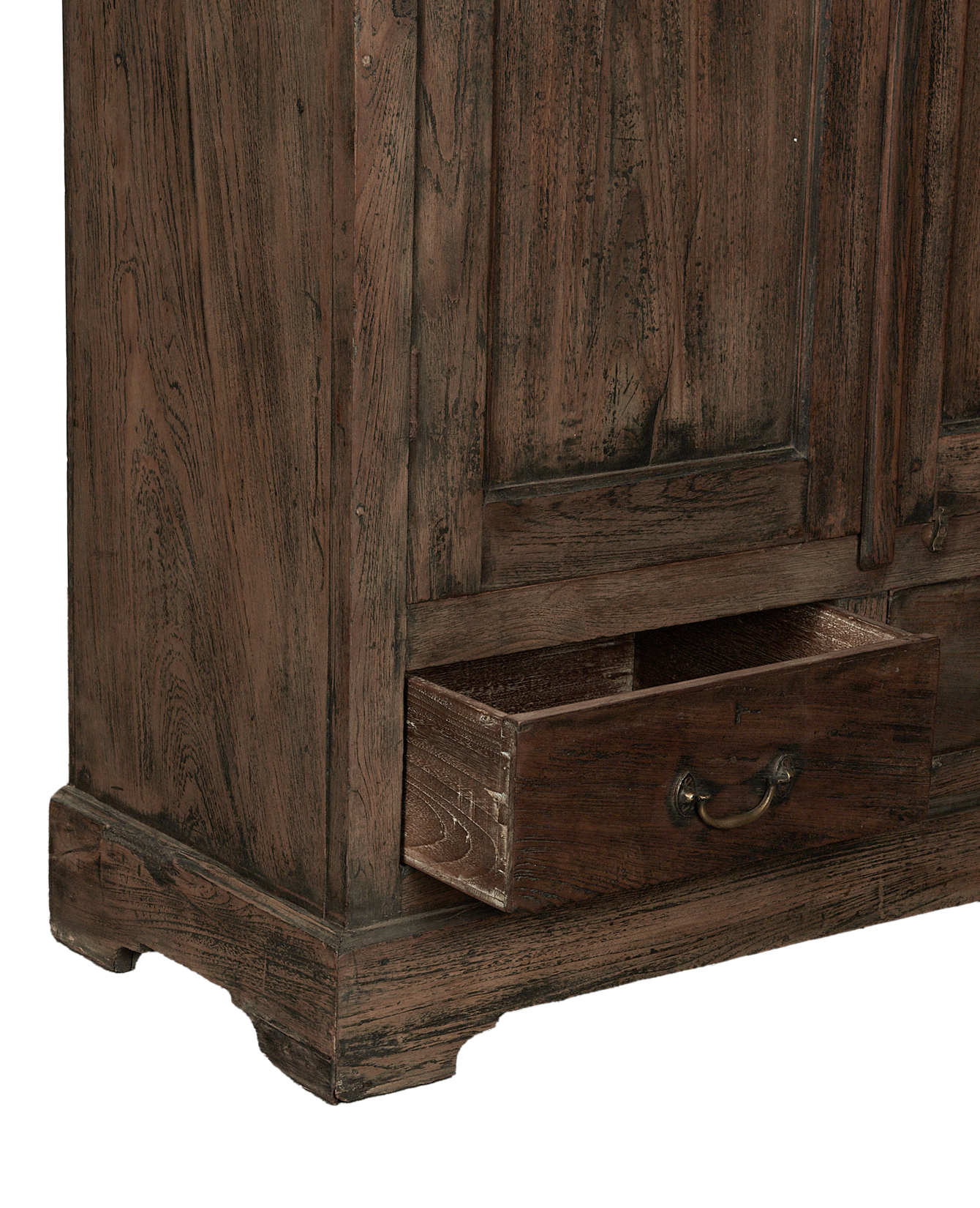 Vintage Wood Cabinet - Natural from India made of Wood