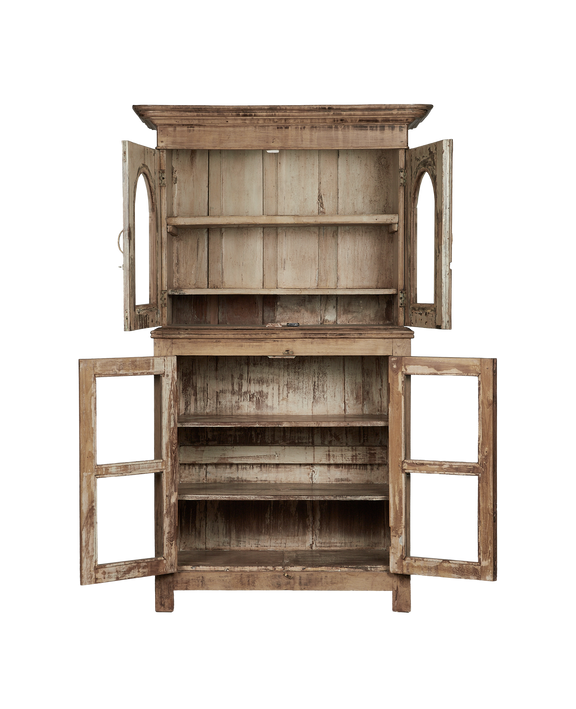 Wood Cabinet - Bleached
