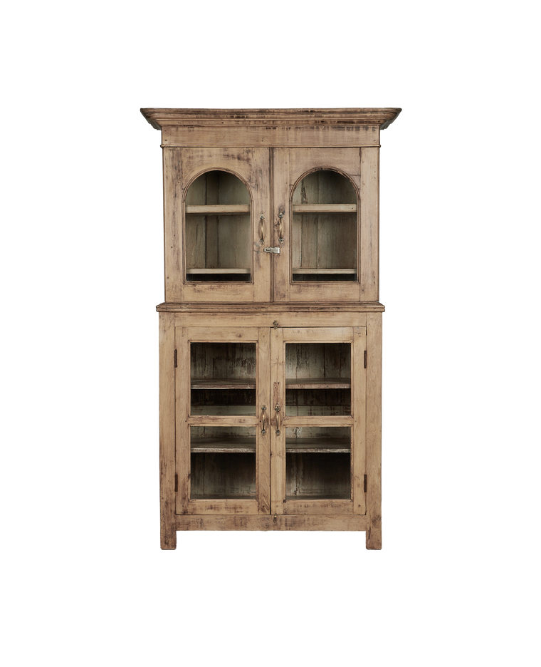 Wood Cabinet - Bleached