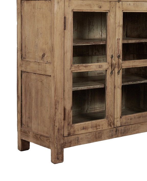 Wood Cabinet - Bleached