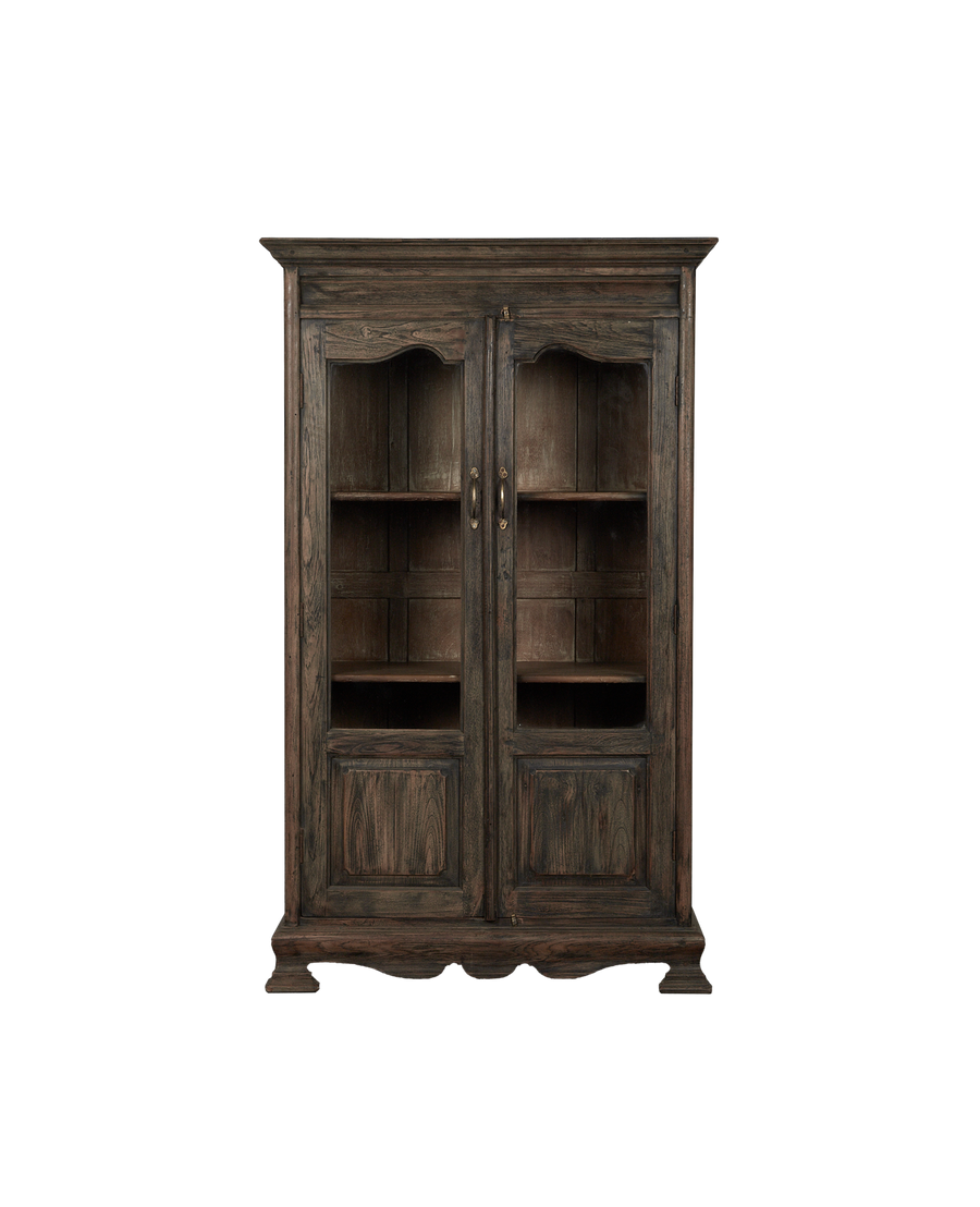 Vintage Wood Cabinet - Natural from India made of Wood