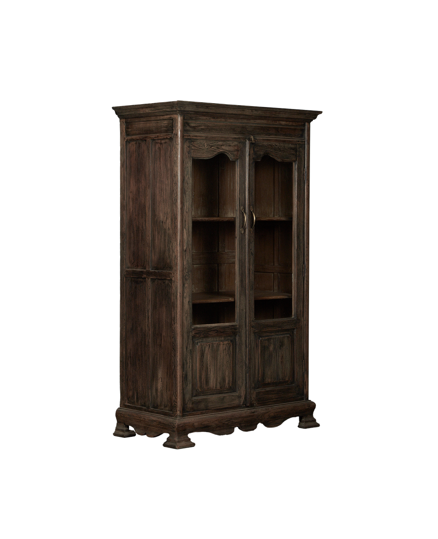 Vintage Wood Cabinet - Natural from India made of Wood