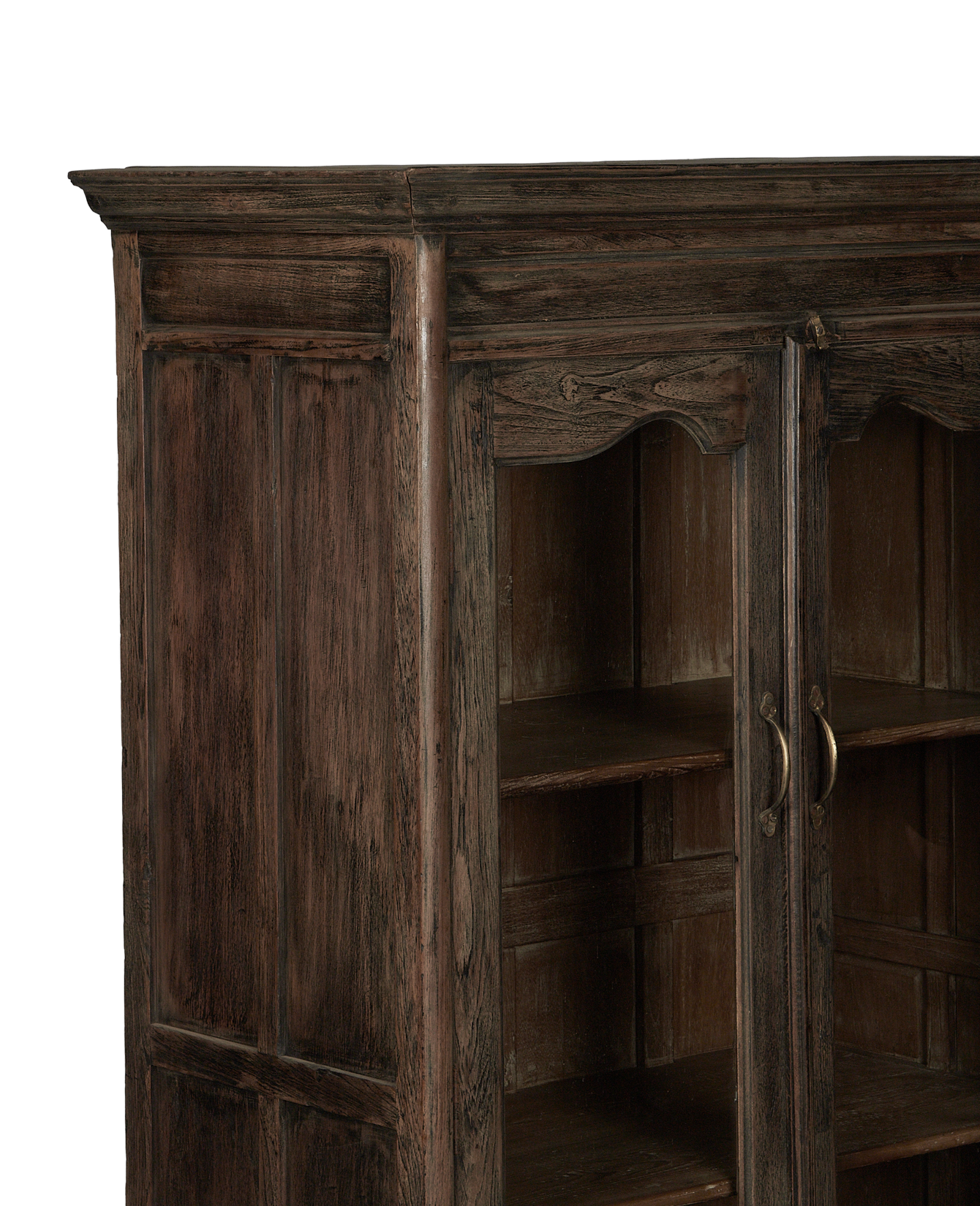 Vintage Wood Cabinet - Natural from India made of Wood