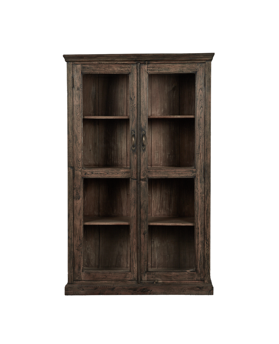 Vintage Wood Cabinet - Natural from India made of Wood