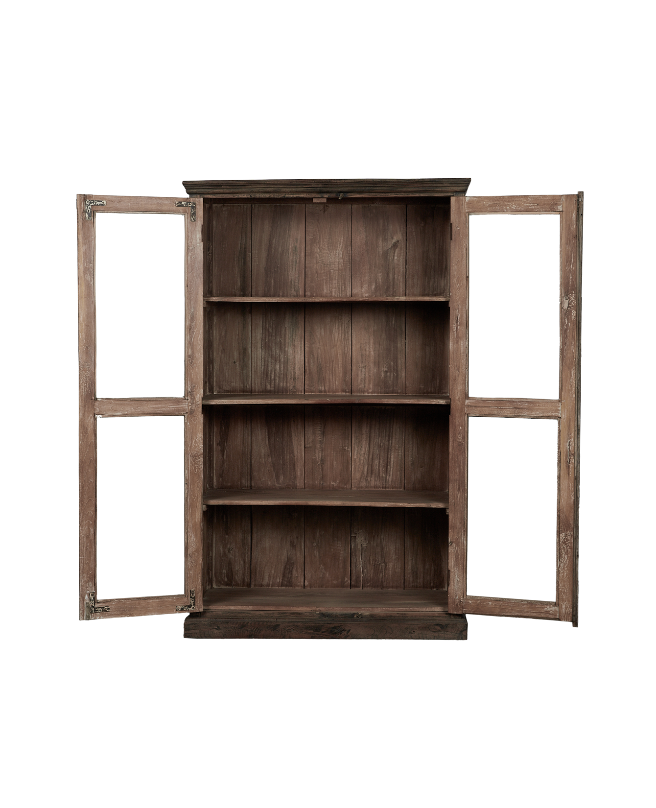 Vintage Wood Cabinet - Natural from India made of Wood