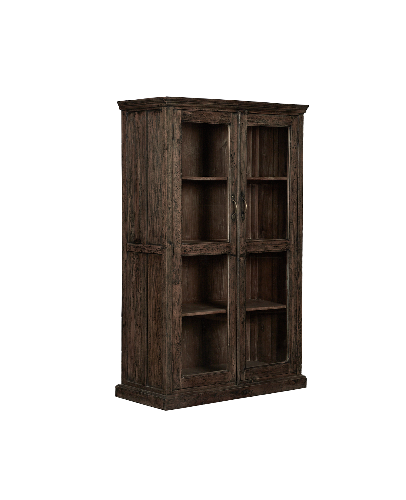 Vintage Wood Cabinet - Natural from India made of Wood