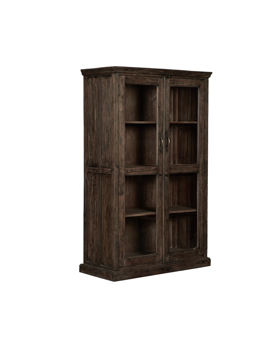 Vintage Wood Cabinet - Natural from India made of Wood