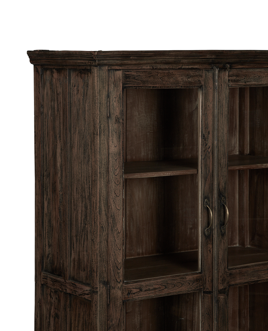 Vintage Wood Cabinet - Natural from India made of Wood