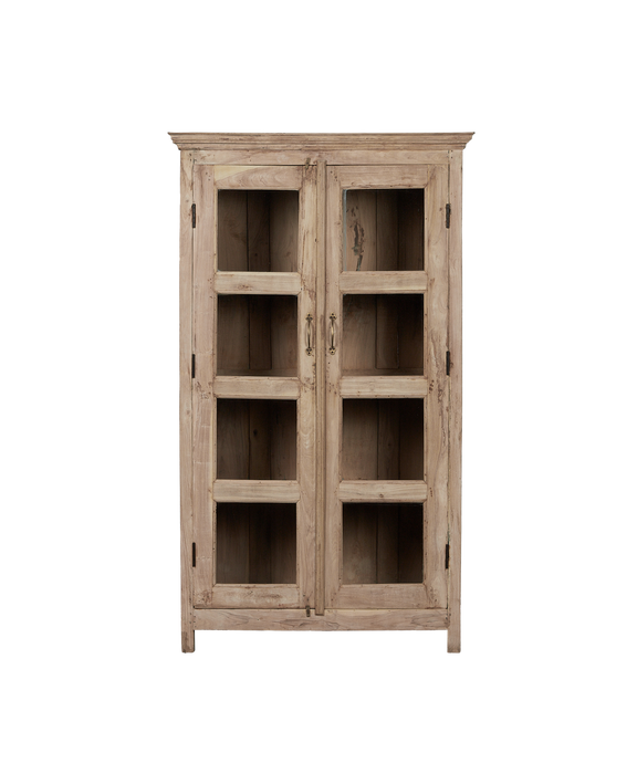 Wood Cabinet - Bleached