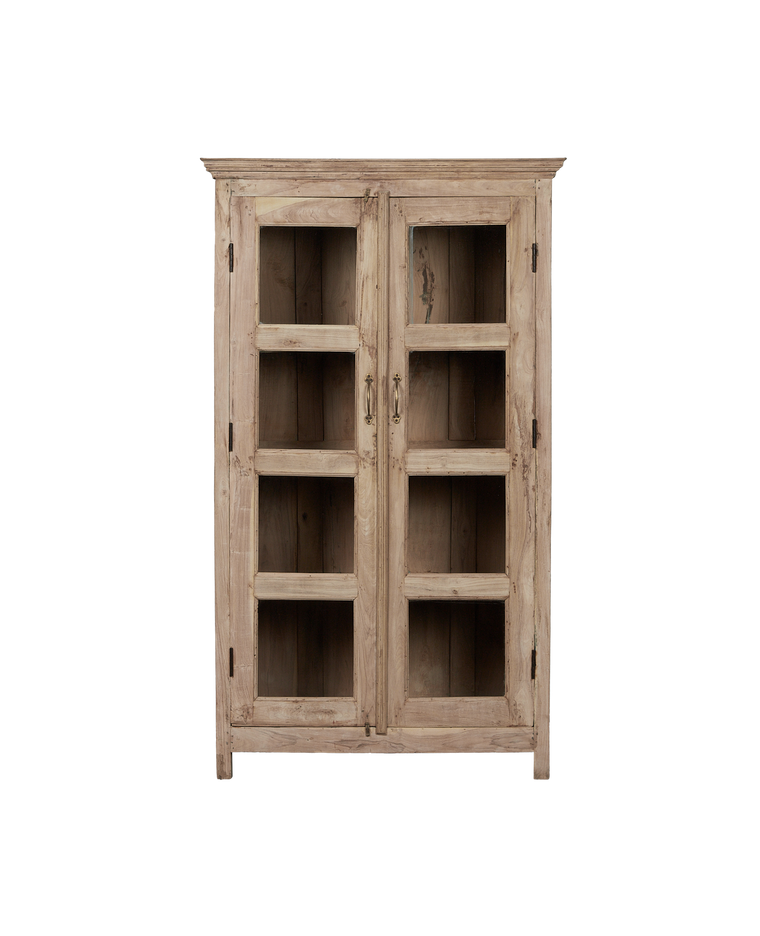 Wood Cabinet - Bleached