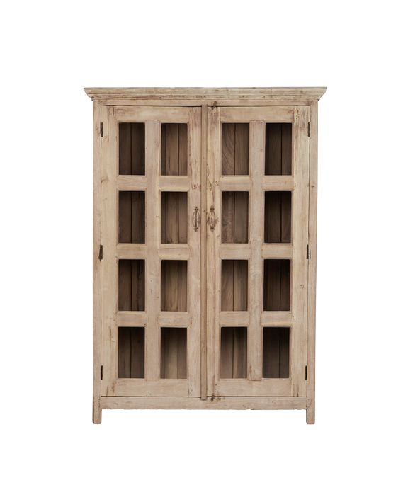 Wood Cabinet - Bleached