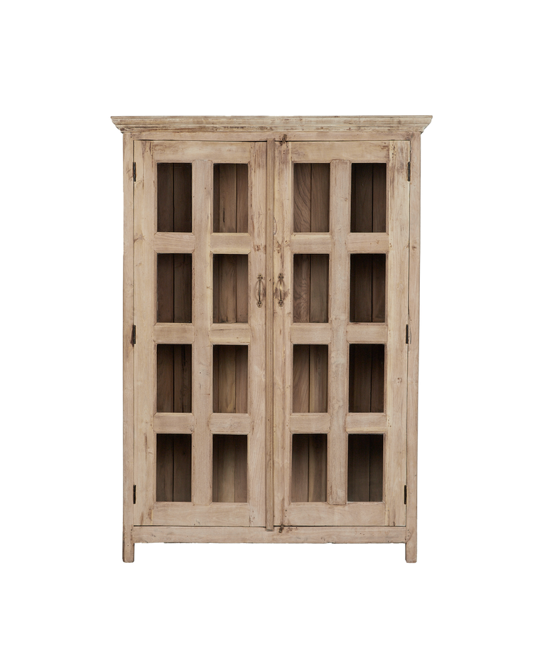 Wood Cabinet - Bleached