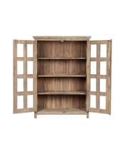 Wood Cabinet - Bleached