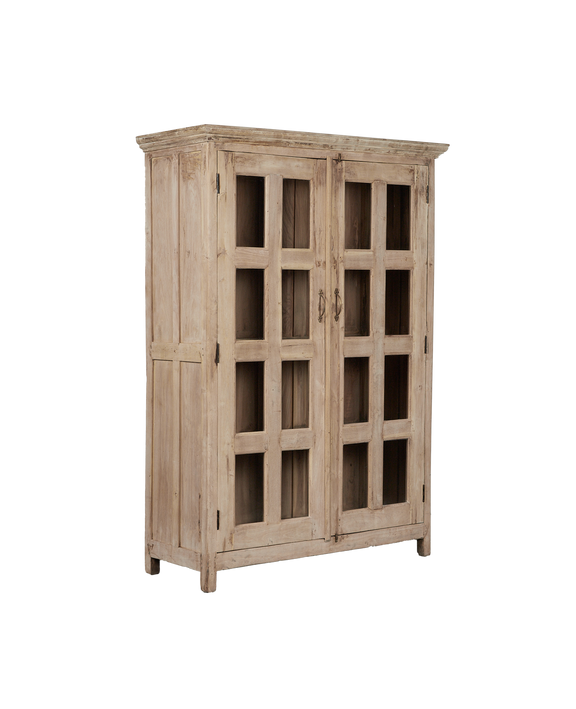 Wood Cabinet - Bleached
