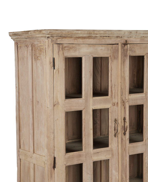 Wood Cabinet - Bleached