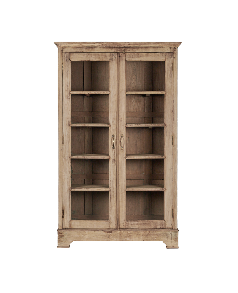 Wood Cabinet - Bleached