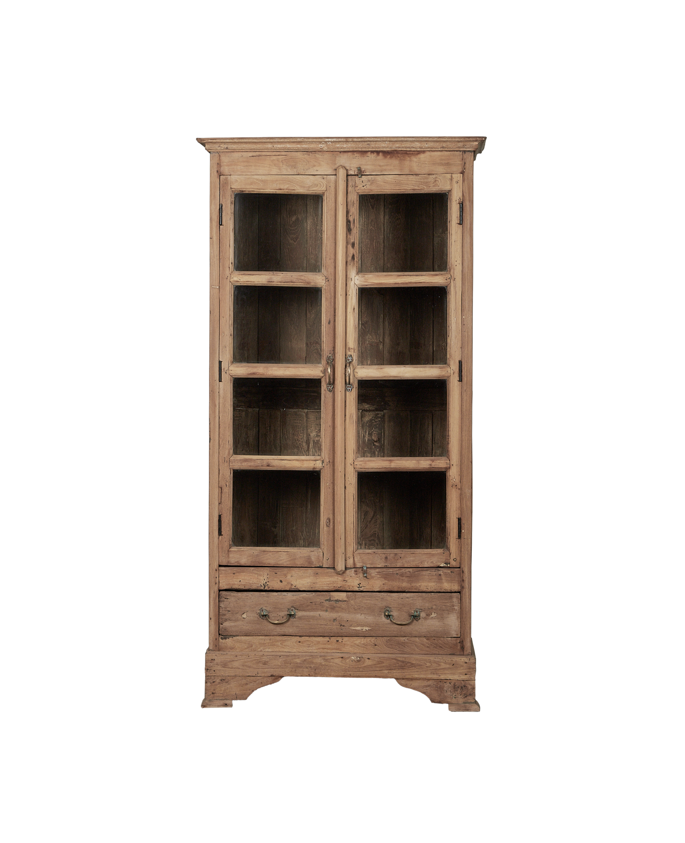 Vintage Wood Cabinet - Bleached from India made of Wood
