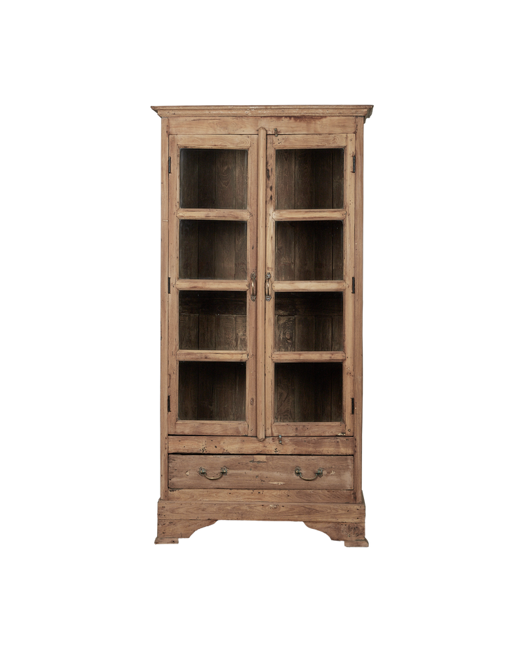 Wood Cabinet - Bleached