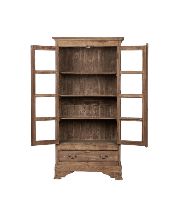 Wood Cabinet - Bleached