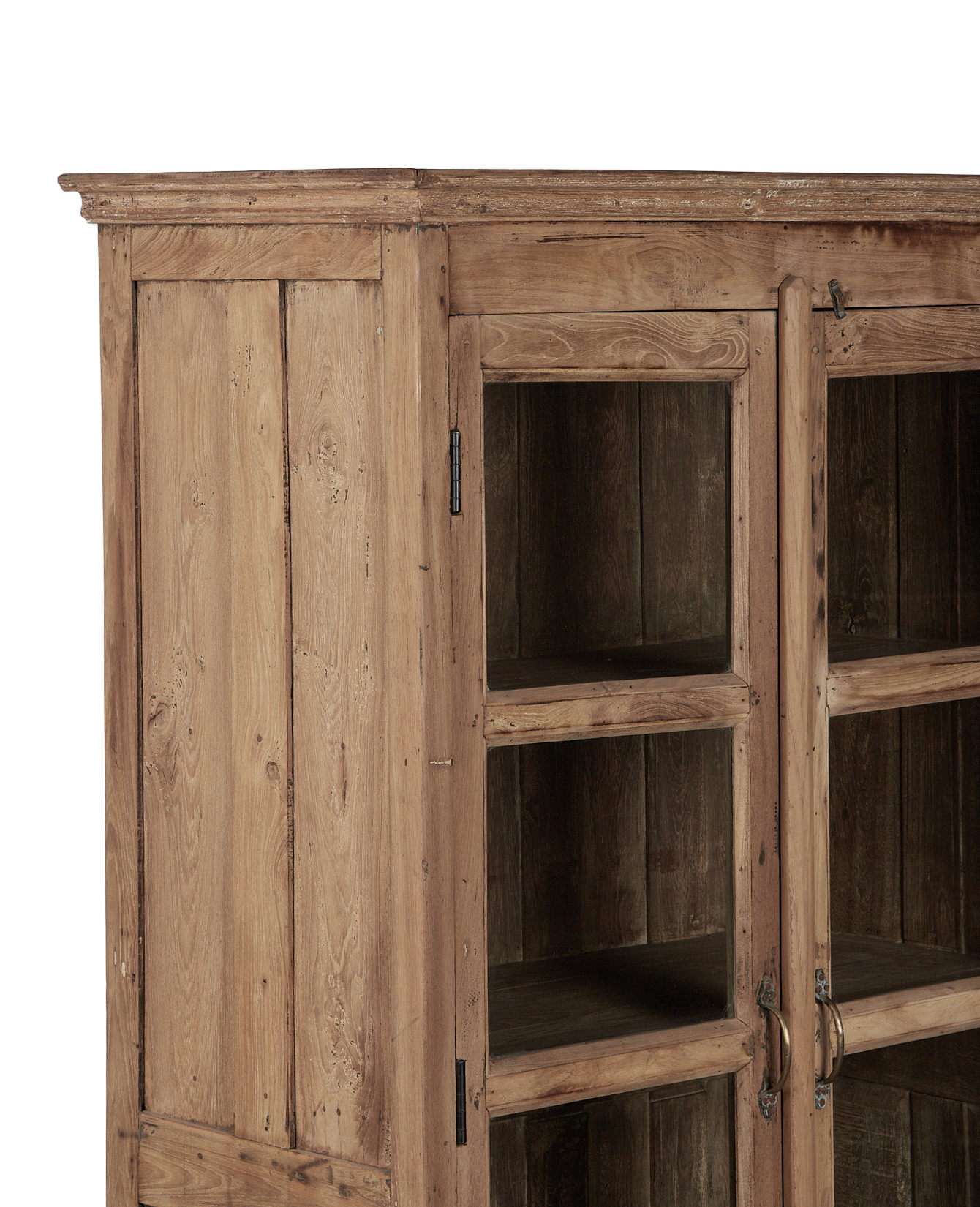 Vintage Wood Cabinet - Bleached from India made of Wood