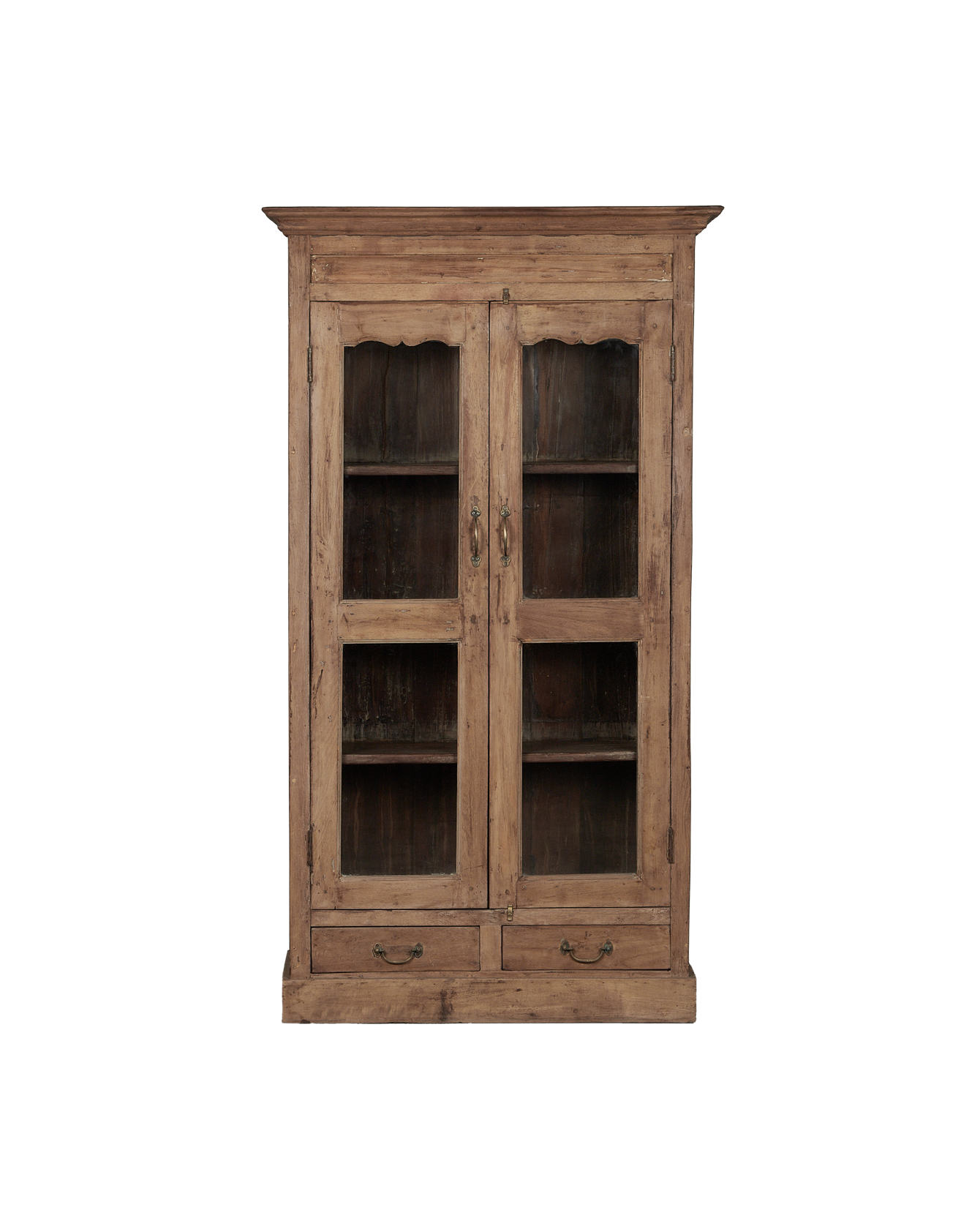 Vintage Wood Cabinet - Bleached from India made of Wood