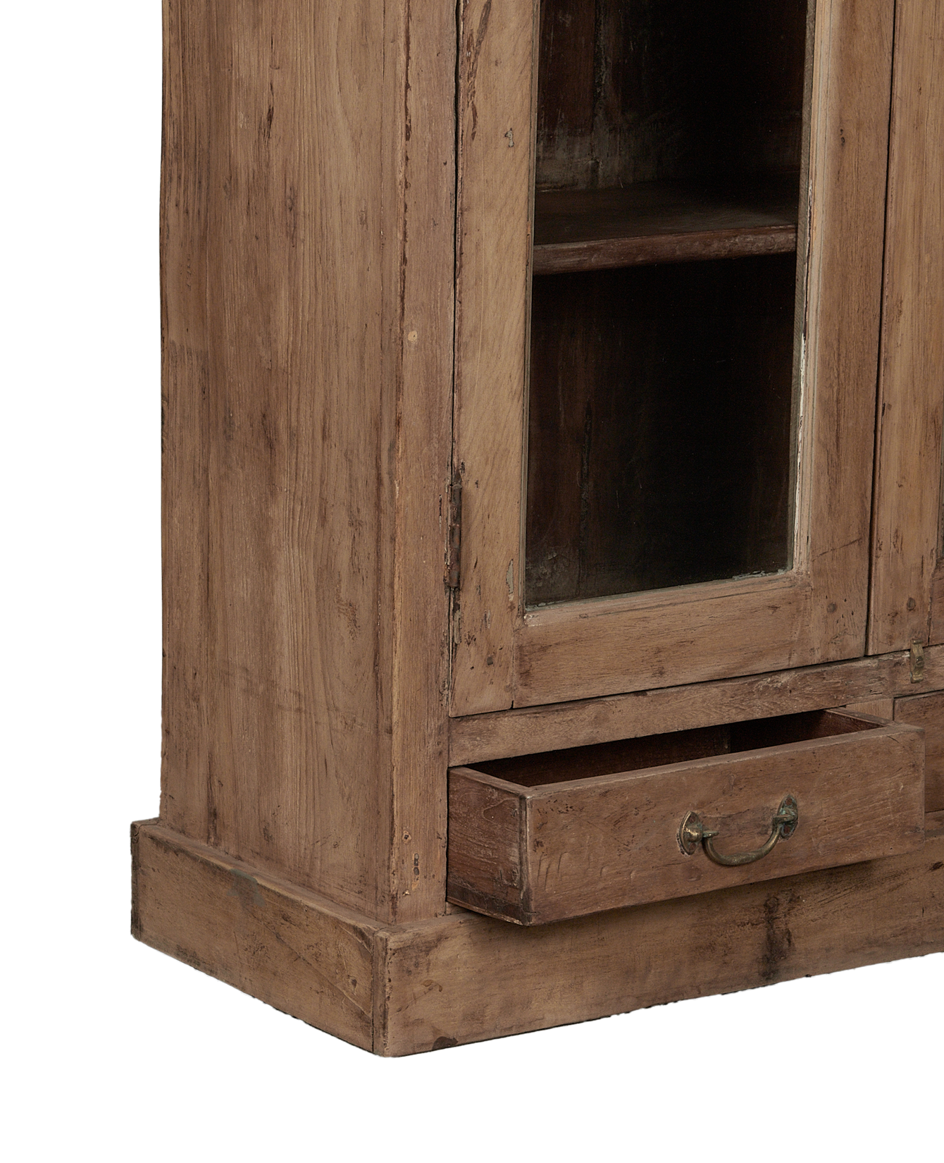 Vintage Wood Cabinet - Bleached from India made of Wood