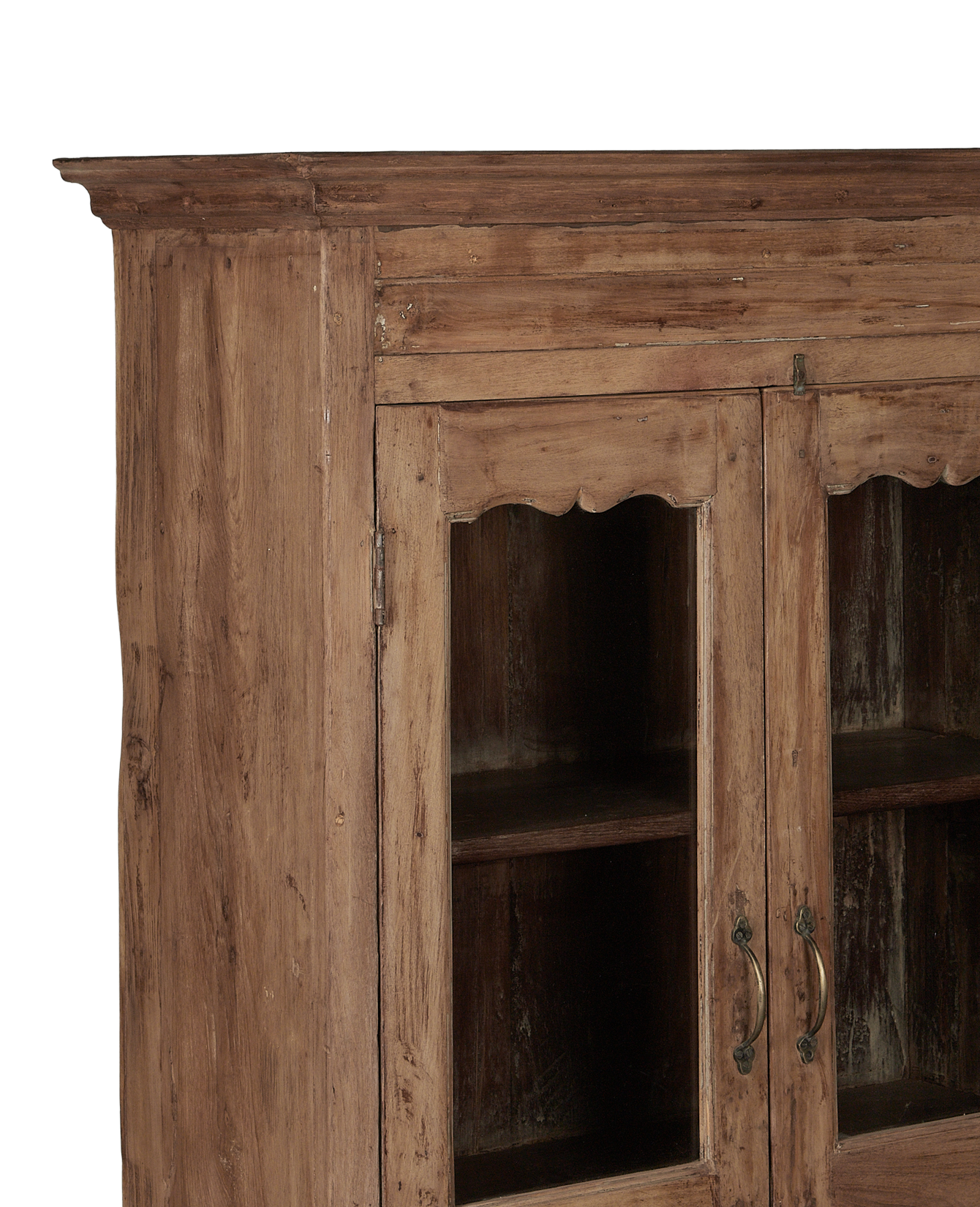 Vintage Wood Cabinet - Bleached from India made of Wood