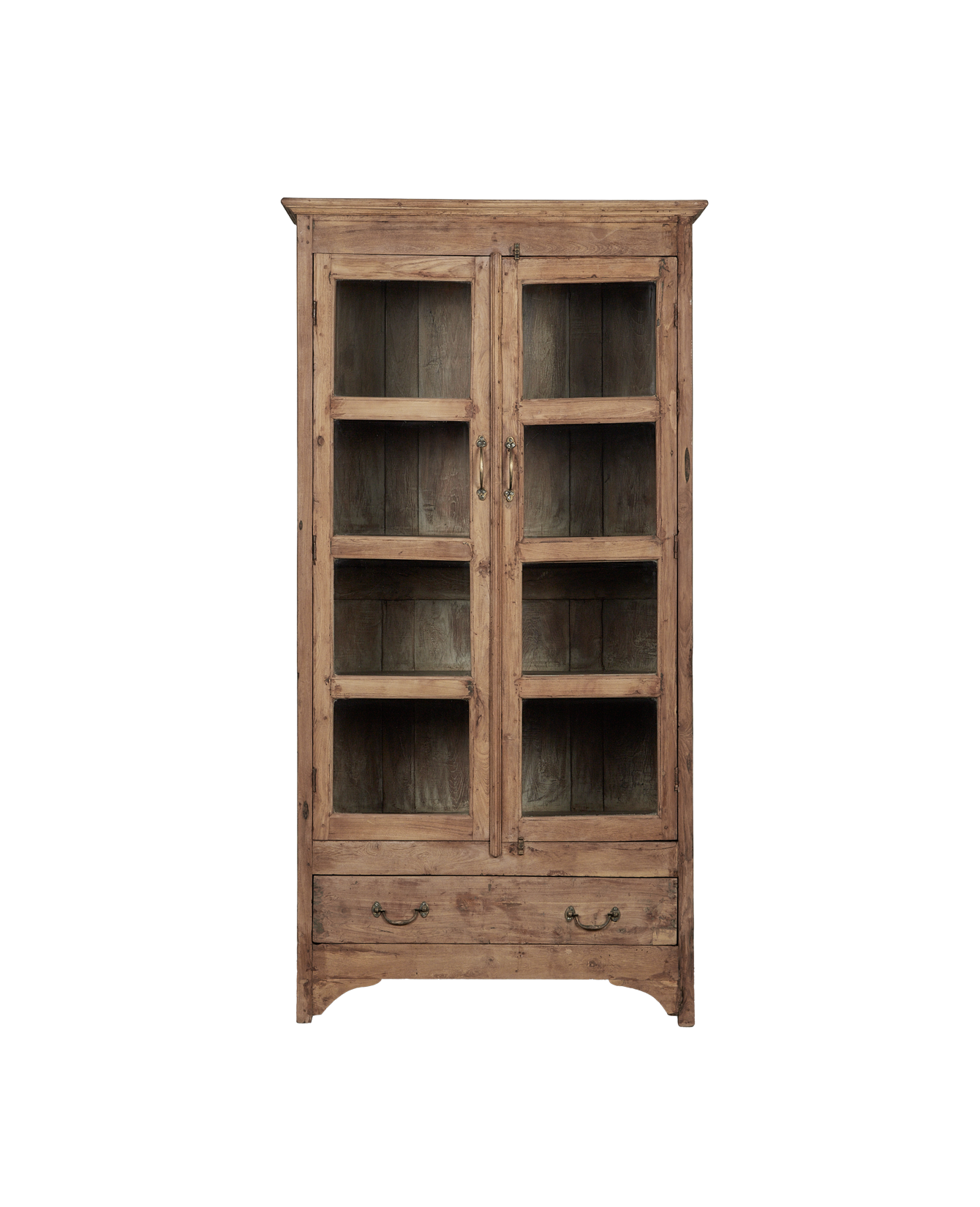 Vintage Wood Cabinet - Bleached from India made of Wood