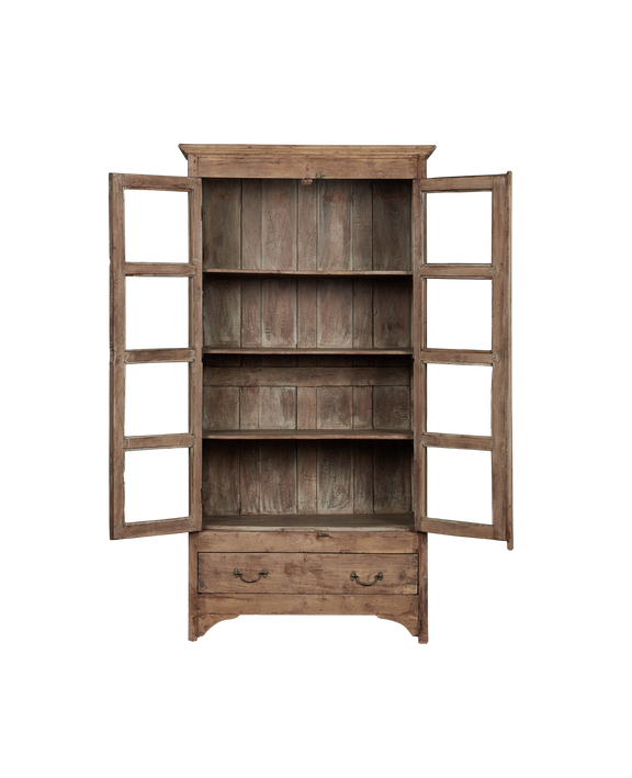 Wood Cabinet - Bleached