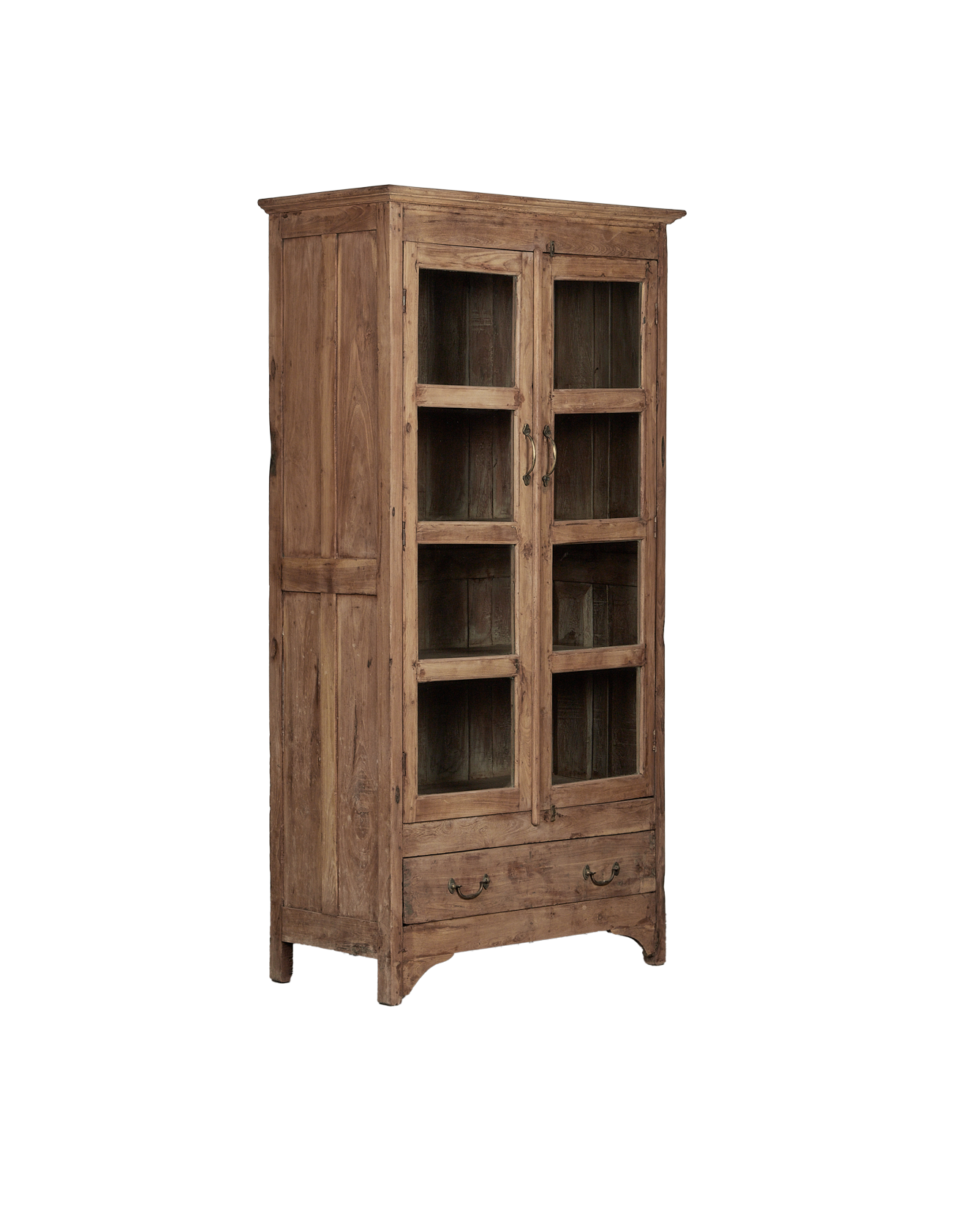Vintage Wood Cabinet - Bleached from India made of Wood