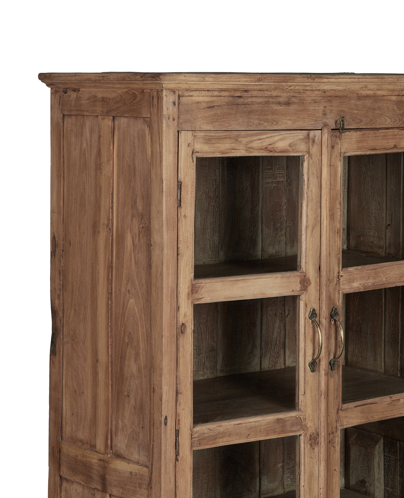 Vintage Wood Cabinet - Bleached from India made of Wood