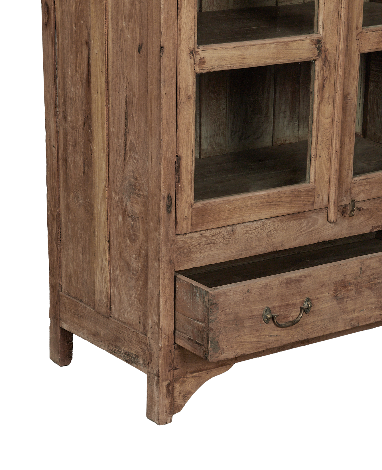 Vintage Wood Cabinet - Bleached from India made of Wood