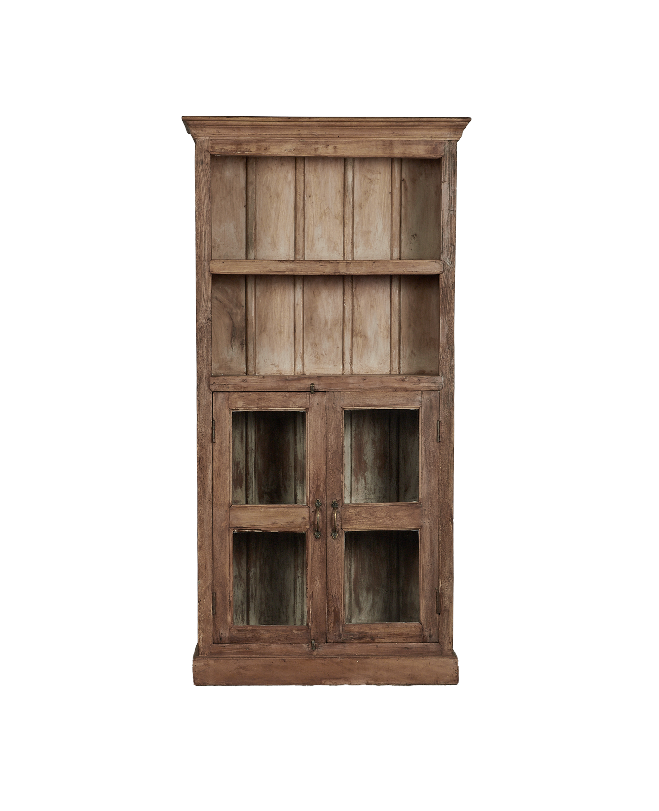 Vintage Wood Cabinet - Bleached from India made of Wood