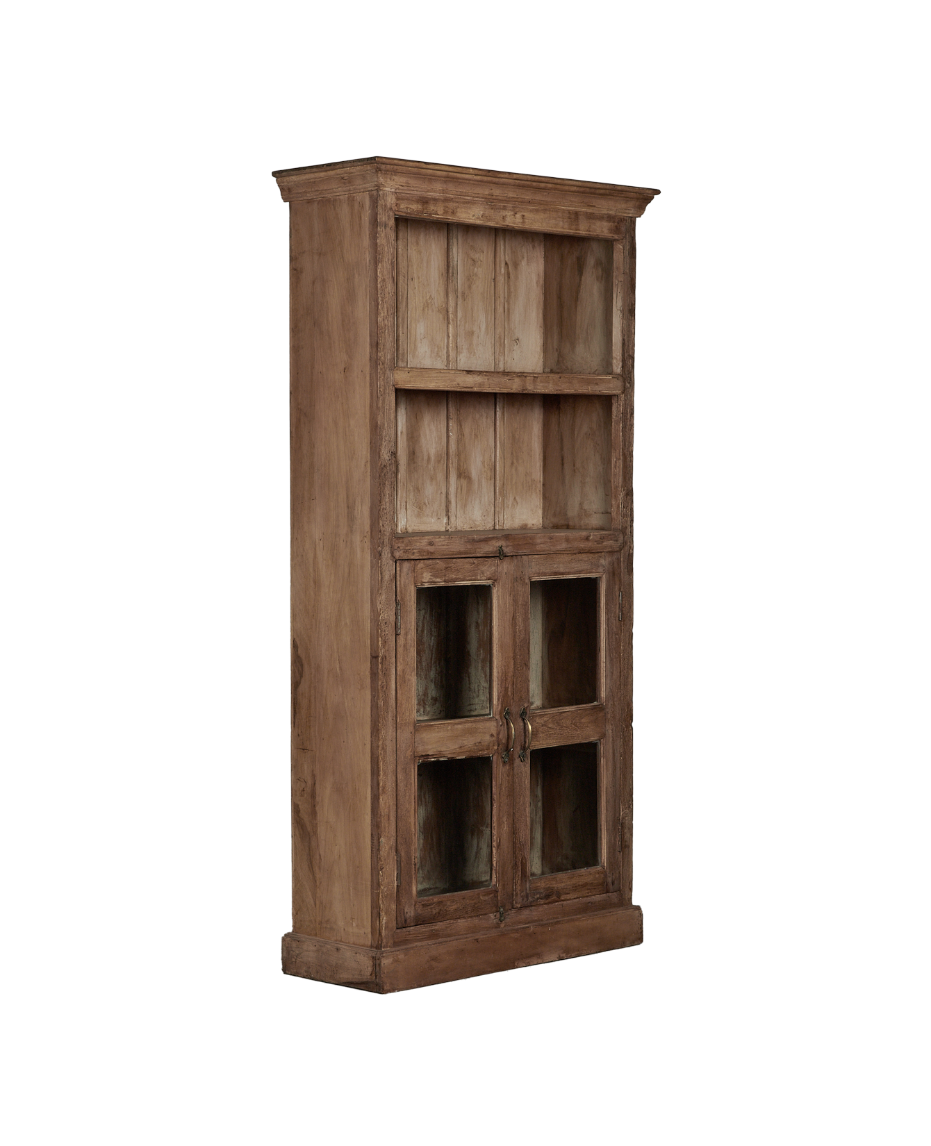 Vintage Wood Cabinet - Bleached from India made of Wood