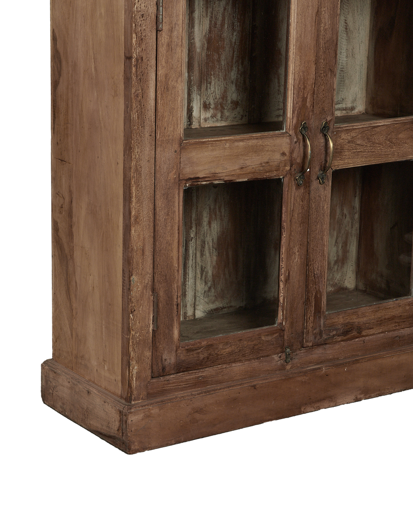 Vintage Wood Cabinet - Bleached from India made of Wood