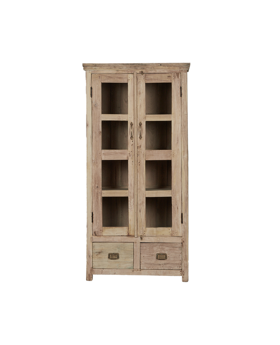 Wood Cabinet - Bleached