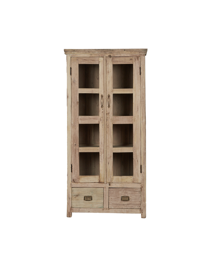 Wood Cabinet - Bleached