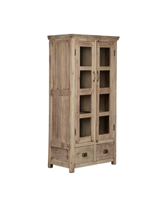 Wood Cabinet - Bleached