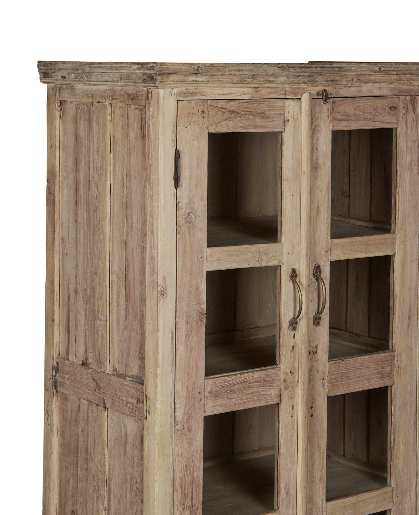 Vintage Wood Cabinet - Bleached from India made of Wood