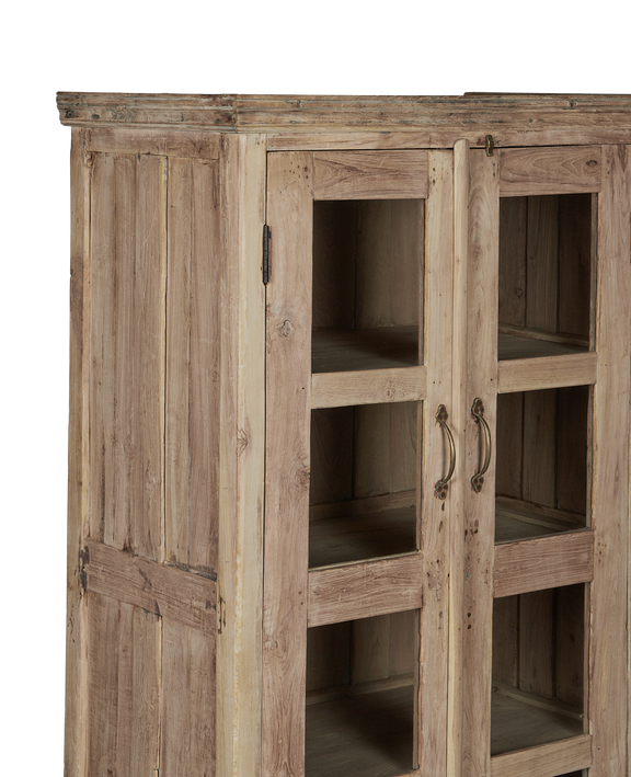 Wood Cabinet - Bleached