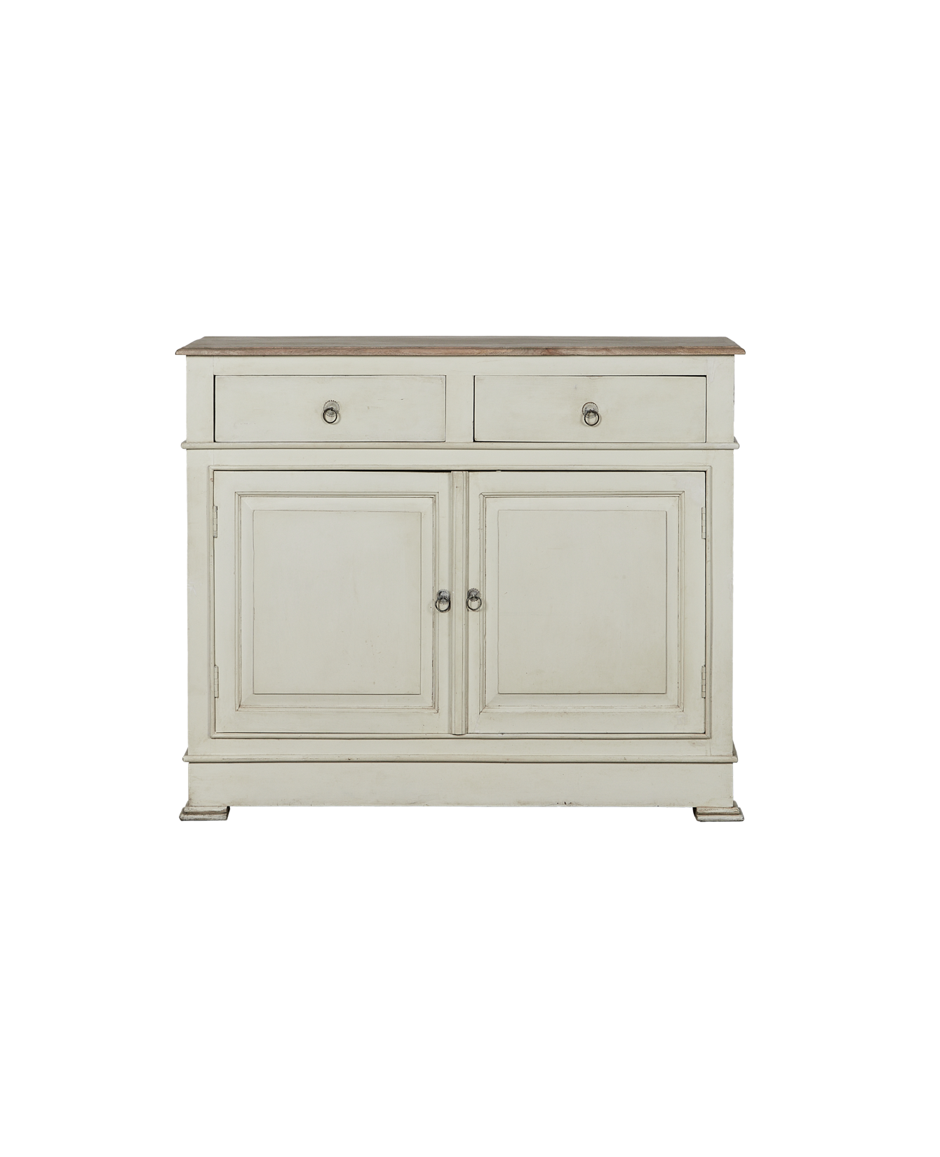 Vintage Wood Sideboard - White Wash from India made of Mango Wood
