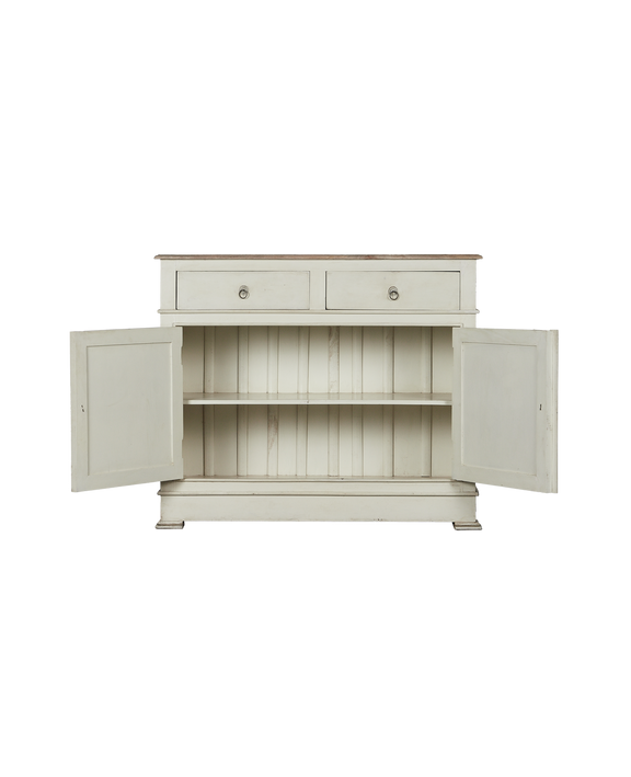 Wood Sideboard - White Wash