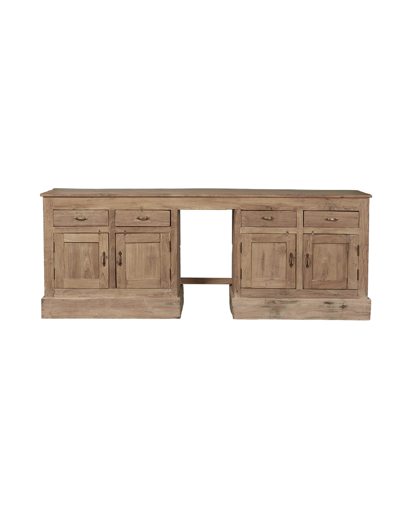 Vintage Wood Sideboard - Bleached from India made of Mango Wood