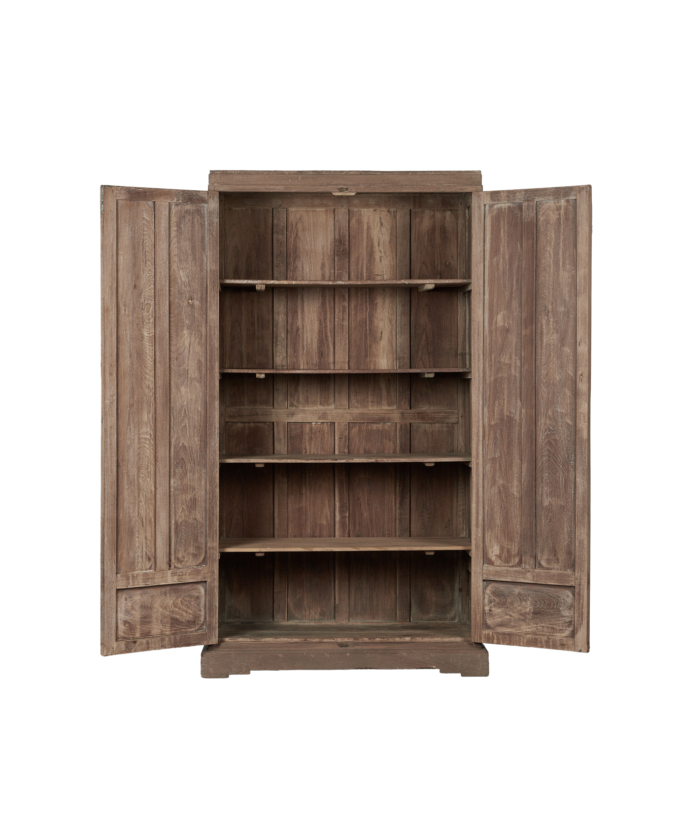Vintage Wood Cabinet - Stained from India made of Teak Wood