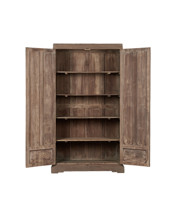 Wood Cabinet - Stained